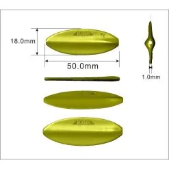Jenzi Inline Trout Spoon Catcher 7g C6 -Predator rods Verkäufe inline trout spoon catcher 7g c6 2