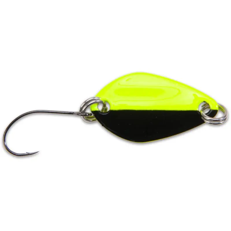 Iron Trout Wide Spoon 2g YB 3 Iron Trout Wide Spoon 2g YB