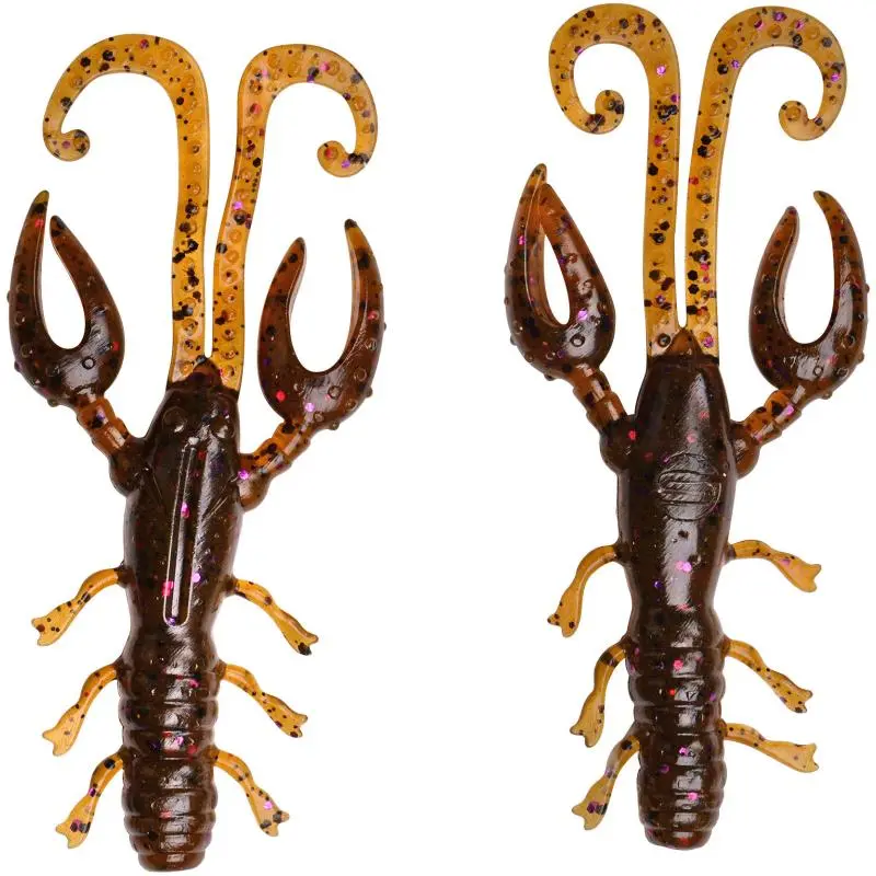 Spro Insta Craw Softlure Purple Choco 9cm 2 Spro Insta Craw Softlure Purple Choco 9cm